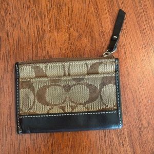 Coach coin wallet